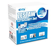 TWINPOL Zestaw 3in1 chusteczki + sp.powietrze + zestaw LCD